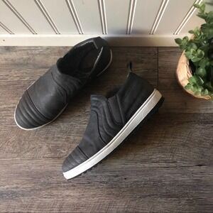Mootsies Tootsies Grey Faux Leather Sneakers
